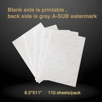 A-SUB Sublimation Paper for Bright, Vivid Prints