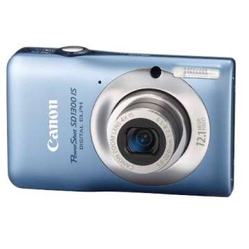 Canon PowerShot SD1300IS - 12.1 MP Camera with 4x Zoom and LCD