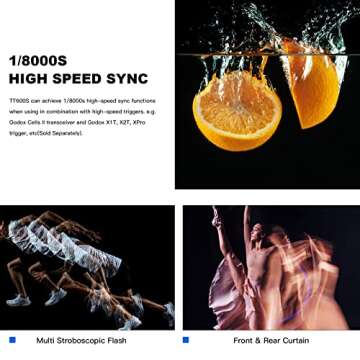 Godox Thinklite TT600S GN60 Built-in 2.4G Wireless X System Flash Speedlite Compatible for Sony Multi Interface MI Shoe Cameras