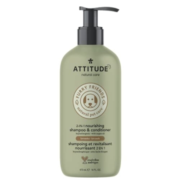 ATTITUDE 2in1 Nourishing Pet Shampoo & Conditioner 16 Fl Oz