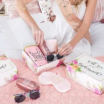 Elegant Diamond Pens for Bridesmaid Proposals & Favors