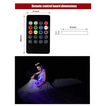 Exceptional 4/4 Electric Violin with LED Lights & Accessories