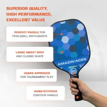 Amazin' Aces Signature Pickleball Paddle - USAPA Approved