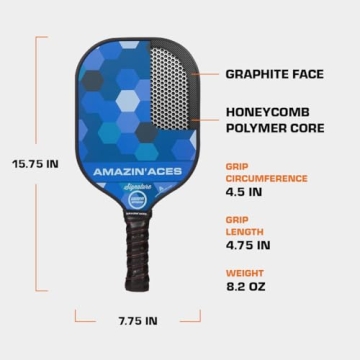 Amazin' Aces Signature Pickleball Paddle - USAPA Approved
