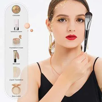 DUcare Foundation Brush for Seamless Makeup Application