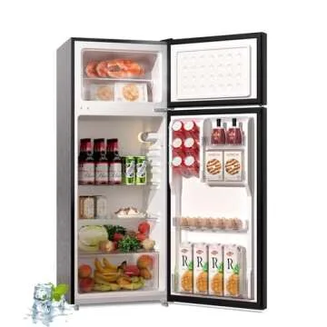 BANGSON 7.7 Cu.Ft Refrigerator with Freezer - Perfect for Apartments, Offices, and Kitchens!