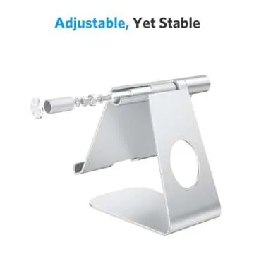 OMOTON Adjustable Tablet Stand Holder Compatible with iPad