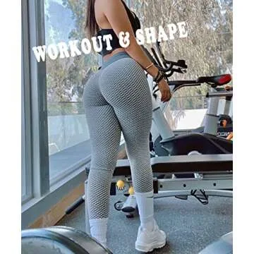 Scrunch Butt Lifting Leggings for Women - High Waisted Comfort