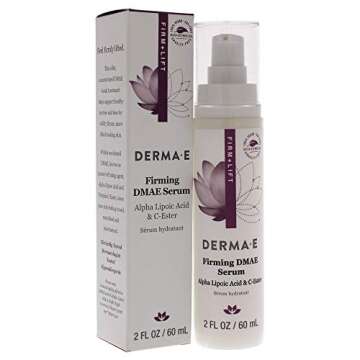 DERMA E Firming DMAE Serum with Alpha Lipoic and C-Ester, 2 oz