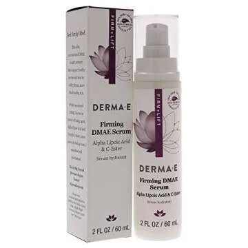 DERMA E Firming DMAE Serum with Alpha Lipoic and C-Ester, 2 oz