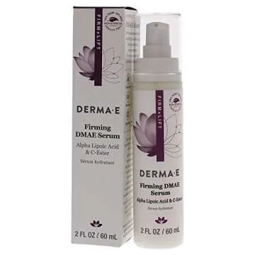 DERMA E Firming DMAE Serum with Alpha Lipoic and C-Ester, 2 oz