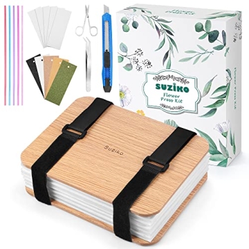 Suziko Flower Press Kit - Professional & Easy-to-Use