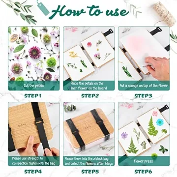 Suziko Flower Press Kit - Professional & Easy-to-Use