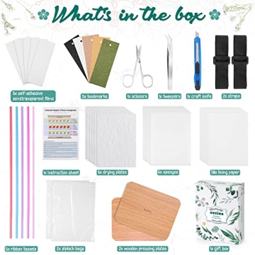 Suziko Flower Press Kit - Professional & Easy-to-Use