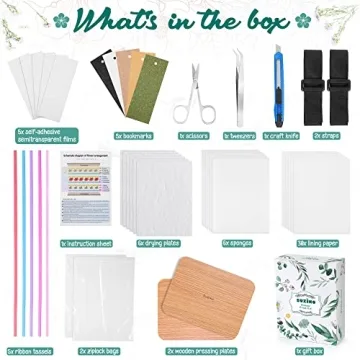 Suziko Flower Press Kit - Professional & Easy-to-Use