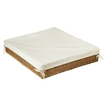 Stylish KOUBOO Wicker Under Bed Basket for Organizing