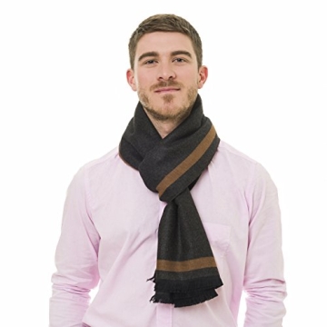 Elegant Bamboo Viscose Scarf for Men - Soft and Stylish