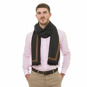 Elegant Bamboo Viscose Scarf for Men - Soft and Stylish