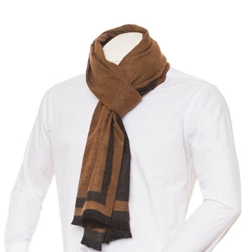 Elegant Bamboo Viscose Scarf for Men - Soft and Stylish