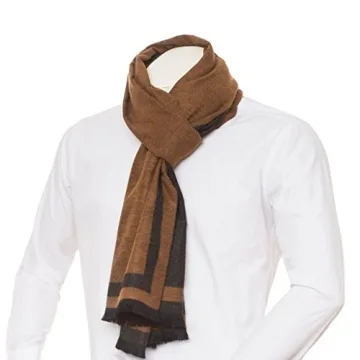 Elegant Bamboo Viscose Scarf for Men - Soft and Stylish
