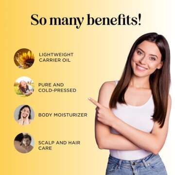 Sunflower Oil for Beauty - Moisturizer and Carrier Oil