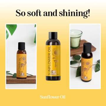 Sunflower Oil for Beauty - Moisturizer and Carrier Oil