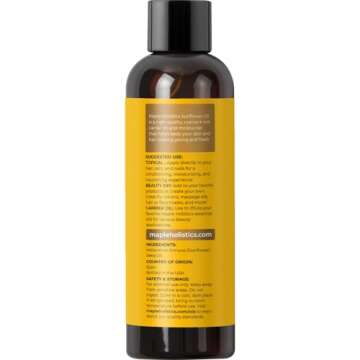 Sunflower Oil for Beauty - Moisturizer and Carrier Oil