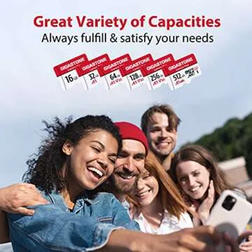 [Gigastone] 64GB 2-Pack Micro SD Card, Camera Plus, MicroSDXC Memory Card for Wyze, Video Camera, Security Camera, Smartphone, Fire tablet, 4K Video Recording, UHS-I U3 A1 V30, 95MB/s, with Adapter