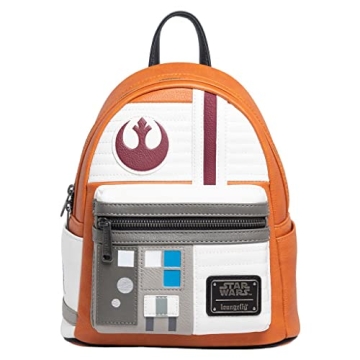 Loungefly Star Wars Rebel Pilot Cosplay Mini Backpack - Stylish & Functional