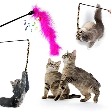 AILUKI 35 PCS Cat Toys for Happy Kittens and Cats