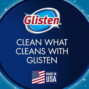 Glisten Dishwasher Cleaner – Lemon Scent, 6-Pack, 12 Ounce