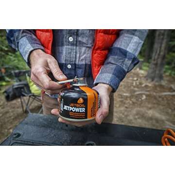 Jetboil Jetpower Fuel Canister for Camping and Backpacking