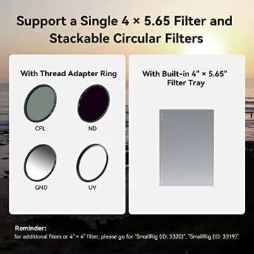 SmallRig Mini Matte Box for DSLR & Mirrorless Cameras - 3196