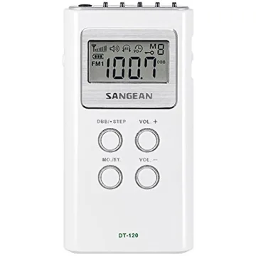 SANGEAN DT-120 AM/FM Pocket Radio with Digital Tuning