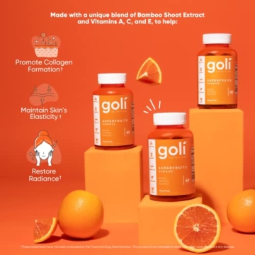 Goli Superfruits Beauty Gummies - Vegan & Gluten-Free