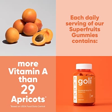 Goli Superfruits Beauty Gummies - Vegan & Gluten-Free