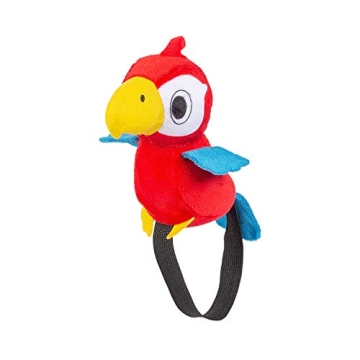 Fun Express Stuffed Parrot on Shoulder - Pirate Costume Accessory for Kids - Halloween Costumes - VB...