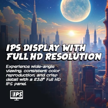 AOC 24G51F 24" 144Hz Gaming Monitor with Frameless Design