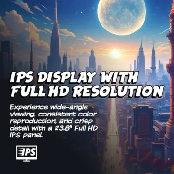 AOC 24G51F 24" 144Hz Gaming Monitor with Frameless Design