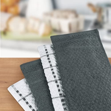 Utopia Kitchen Towels 6 Pack - Soft Cotton Dish Towels
