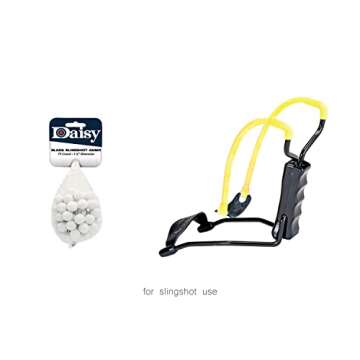 Daisy 8383 Glass Slingshot Ammo - 75 Count - 0.50 Caliber