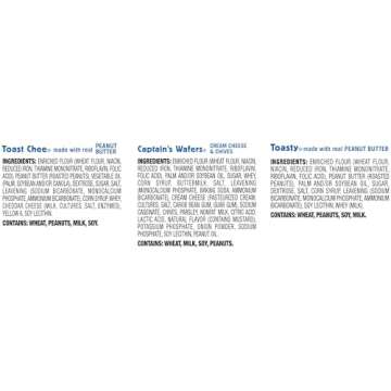 Lance Sandwich Crackers Variety Pack - Perfect On-the-Go Snack!