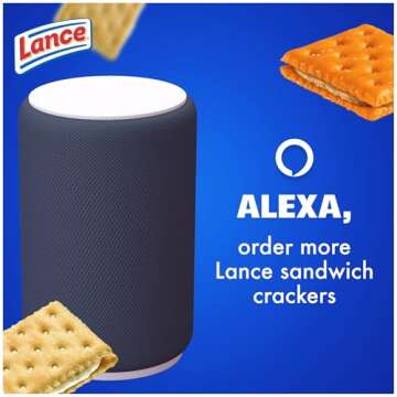 Lance Sandwich Crackers Variety Pack - Perfect On-the-Go Snack!