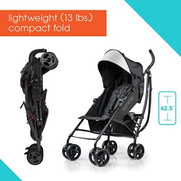 Summer Infant 3Dlite Convenience Stroller - Lightweight & Compact