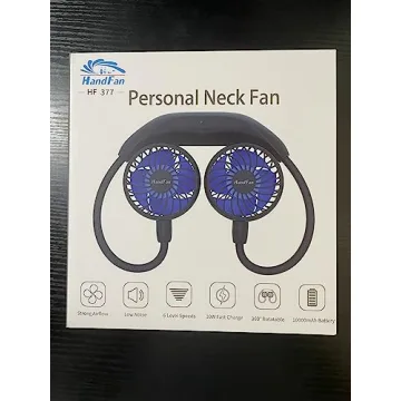 HandFan 10000mAh Portable Neck Fan for All-Day Comfort