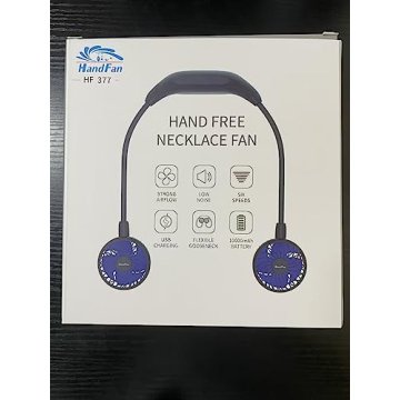 HandFan 10000mAh Portable Neck Fan for All-Day Comfort