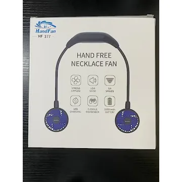 HandFan 10000mAh Portable Neck Fan for All-Day Comfort