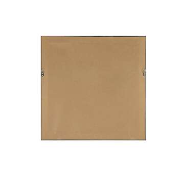 Madison Park Lagoon Wall Art-Multi Blue, White in Silver Frame Modern Home Décor Painting Gel Coat Canvas, Each 25.5" W x 25.5" H x 1.625" D, Multi, 2 Piece