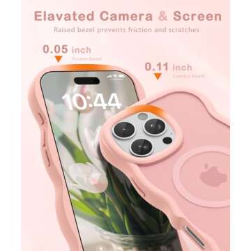 Stylish Amzfield Magnetic iPhone 16 Pro Case - Cute Design
