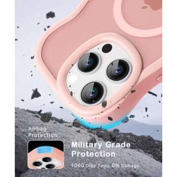 Stylish Amzfield Magnetic iPhone 16 Pro Case - Cute Design